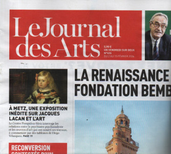 Le Journal des Arts - n. 626 - du 2  au 15 février 2024 - in lingua francese