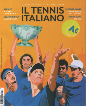 Il tennis italiano - n. 1 - 1 gennaio - febbraio 2024 - bimestrale