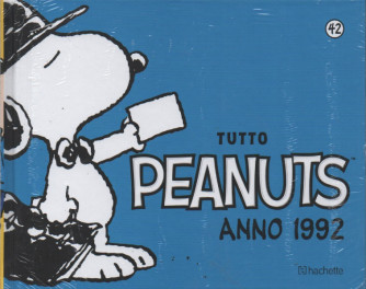 Tutto Peanuts  anno 1992- n. 42 -17/6/2023 - settimanale - copertina rigida