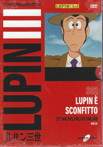 Le imperdibili avventure di Lupin III - Lupin è sconfitto - n. 34 - settimanale