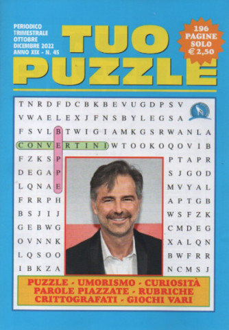 Abbonamento Tuo Puzzle (cartaceo  trimestrale)