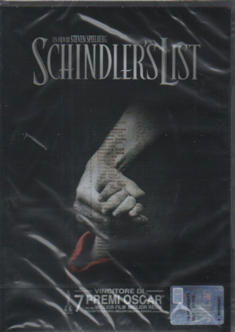 I dvd fiction di Sorrisi - n. 5 - Schindler's List -  febbraio 2023 - settimanale -doppio dvd