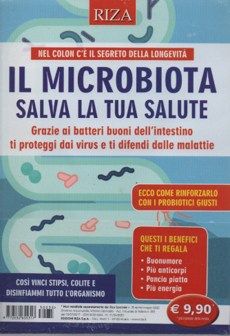 Riza Speciale -Il microbiota salva la tua salute - n. 35 -aprile - maggio  2023