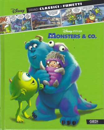 Grandi classici a fumetti.  -Monsters & Co. -  n. 19  - settimanale -58 pagine -  copertina rigida- 12/8/2022