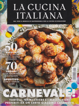 La cucina italiana - n. 2 - febbraio 2021 - mensile