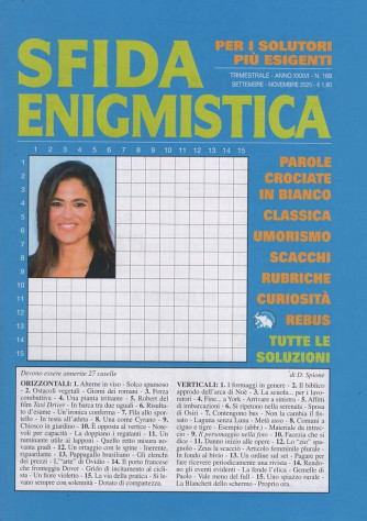 Sfida Enigmistica - Uscita n.168 - 6 Agosto 2025 - Trimestrale
