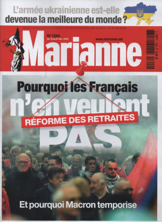 Marianne - n. 1344 - du 15 au 21 decembre   2022 - in lingua francese