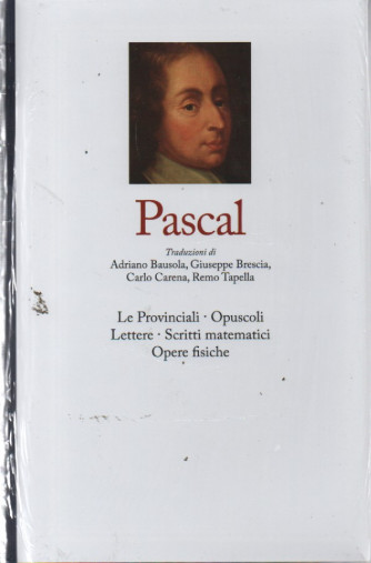 I grandi filosofi  -  Pascal -  n. 38 -      settimanale -17/2/2023 - copertina rigida
