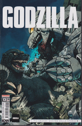 Godzilla - n. 13-   Il più grande mostro della storia 3 -  mensile -14/10/2021