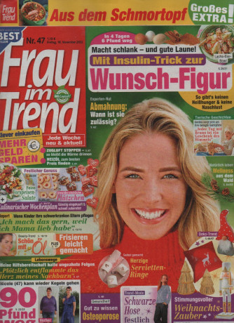 Frau im Trend - n. 47 - Freitag, 18 november 2022 - in lingua tedesca