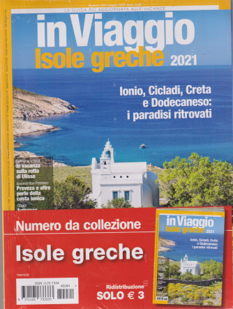 In Viaggio -Isole greche 2021-  n. 284- maggio  2021