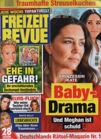 Freizeit Revue -   n. 4 -  18 januar 2023 - in lingua tedesca