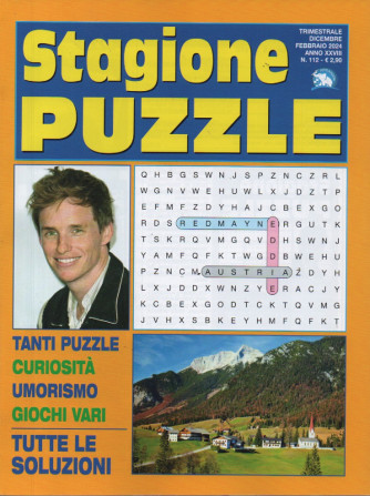 Stagione Puzzle - n. 112 - trimestrale -dicembre - febbraio 2024