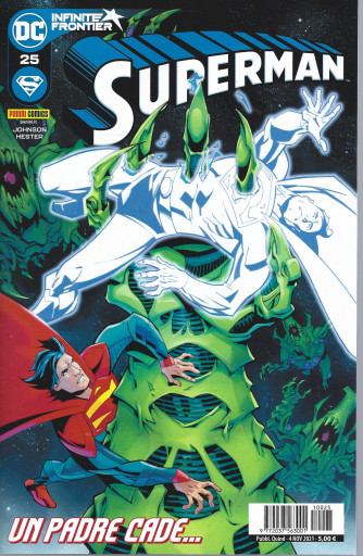 Superman - Un padre cade.... - n. 25 - mensile - 4 novembre 2021