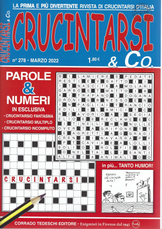 Crucintarsi & Co. - n. 278 - marzo 2022 - mensile