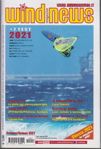 Wind News Surf magazine - n. 8/9 -7 dicembre 2020 - mensile