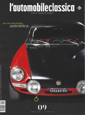 L'automobile classica -(Solo targhe nere)-  n. 9 - mensile - aprile   2024
