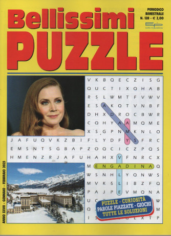 Bellissimi puzzle - n. 128 - bimestrale - gennaio - febbraio 2023