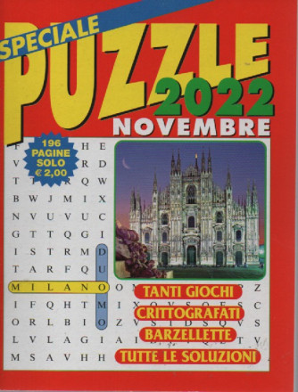Speciale puzzle - novembre 2022 - gennaio 2023 - n. 379 - 196 pagine -