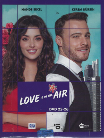 Love is in the air - tredicesima  uscita - 2 dvd + booklet  -  lingua italiano/ turco - n. 37 -9 aprile 2022