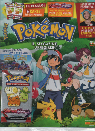 Pokemon Magazine - n.14 - bimestrale - 7 maggio  2023 + in regalo : 6 carte del GCC Pokemon