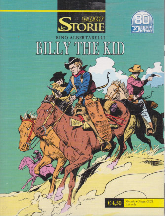 Le Storie cult  -Billy the kid -  mensile -giugno  2021