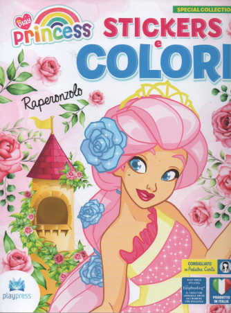 Play Princess - Stickers e colori - bimestrale - n. 22 - aprile - maggio  2023