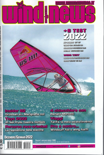Wind News Surf magazine - n. 10- mensile -10 dicembre   2021