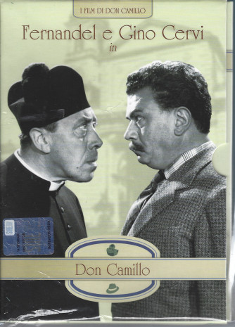 I Dvd di Sorrisi Collection 5 - n. 1 - I  film di  Don Camillo-  Fernandel e Gino Cervi in Don Camillo - Prima uscita - doppio dvd + cofanetto  -15 marzo 2022- settimanale