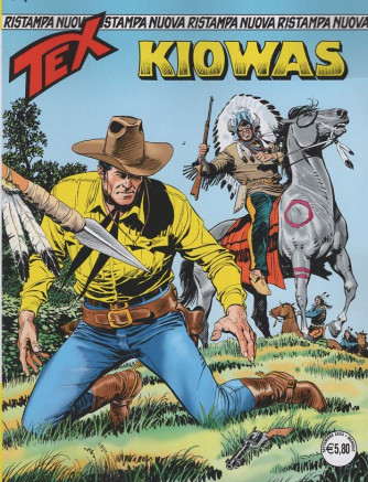 Tex Nuova Ristampa - Kiowas - Uscita n.521 - 20 Settembre 2025 - Mensile