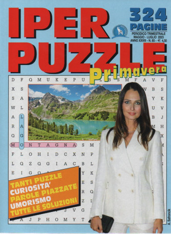 Iper puzzle  primavera  - n. 85 - trimestrale - maggio - luglio 2023 - 324 pagine