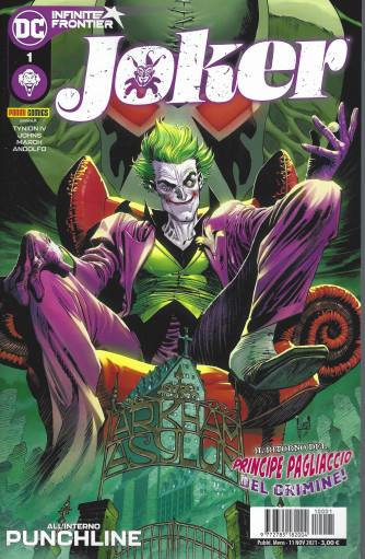 Infinite Frontier - Joker - n. 1 - 11 novembre 2021 - mensile