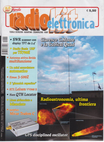 Radiokit elettronica - n. 4  - mensile - aprile  2021