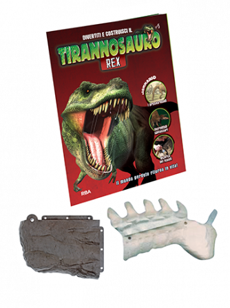 Costruisci Tirannosauro T-Rex uscita n. 5  del 27/02/2019