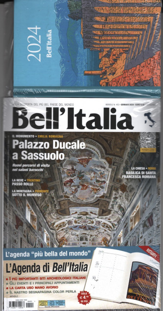 Bell'italia n. 453 - mensile - Gennaio 2024 + Agenda  2024