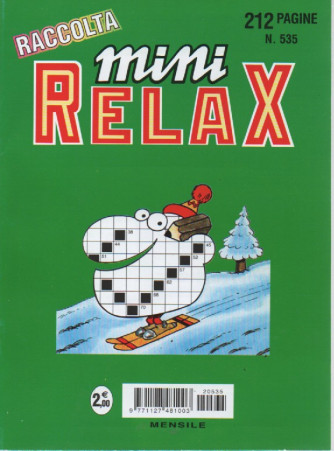 Raccolta Mini Relax - n. 535 - mensile - dicembre 2022 - 212 pagine