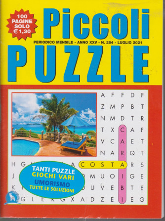 Piccoli Puzzle -  mensile -  n.284 -luglio    2021