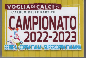 Voglia Di Calcio Portafoglio - Campionato Serie A 2022-23 cm. 14x10
