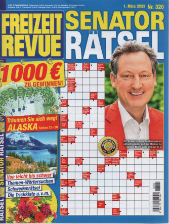 Freizeit Revue - Senator Ratsel - n.320 - 1. Marz 2023 - in lingua tedesca