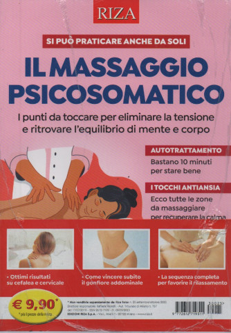 Riza Relax - n.25 -Il massaggio psicosomatico   - settembre - ottobre   2023