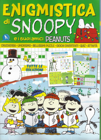 Gioca con  noi - n. 65  - Enigmistica di Snoopy e i suoi amici Peanuts - trimestrale - dicembre - febbraio  2022 -