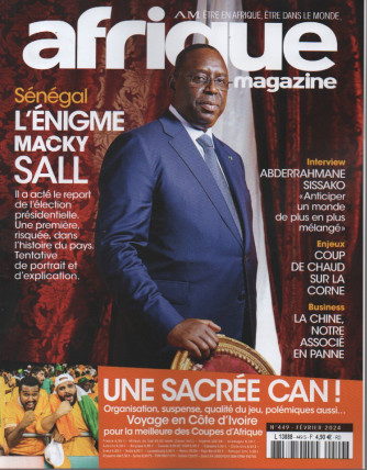 Afrique magazine - n. 449 - fevrier 2024 - in lingua francese
