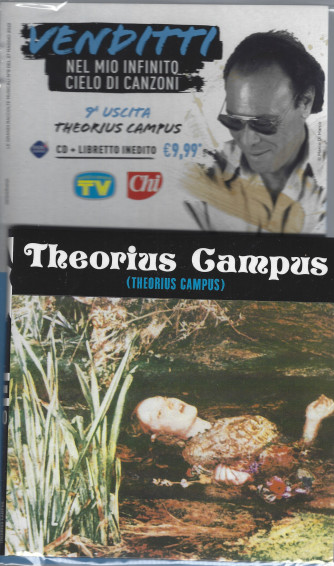 9° CD Antonello Venditti -Theorius Campus - cd + libretto inedito - 27/5/2022- settimanale