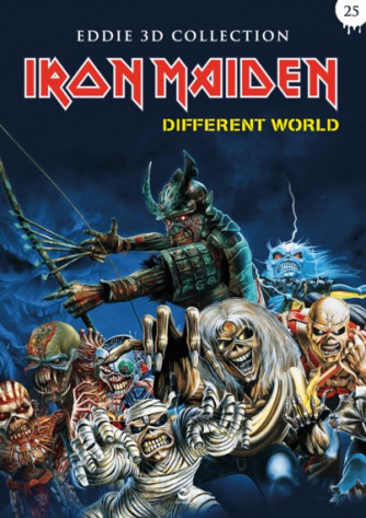 Eddie 3D Collection - Iron Maiden - Different World - Uscita n.25 - 5 Dicembre 2025 - Quattordicinale