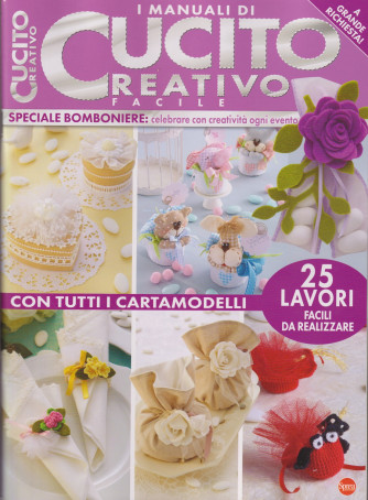 I manuali di Cucito creativo facile   - n. 3 - bimestrale - maggio - giugno 2024