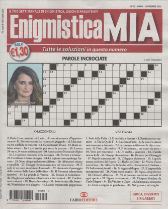 Enigmistica Mia - Uscita n.50 - 9 Dicembre 2025 - Settimanale