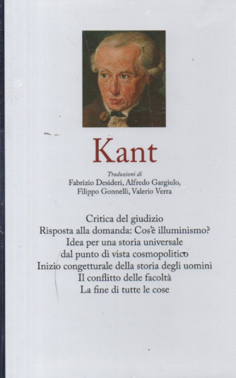 Grandi filosofi -Kant -   n. 36 -     settimanale -3/2/2024 - copertina rigida