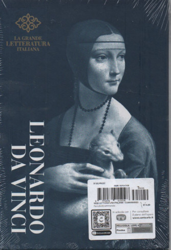 La grande letteratura italiana -Leonardo Da Vinci- -   n.20  - 6/6/2023 - settimanale - copertina rigida