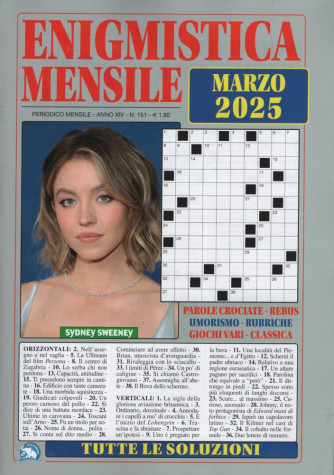 Enigmistica  Mensile - Uscita n.151 -7 Febbraio  2025 - Mensile