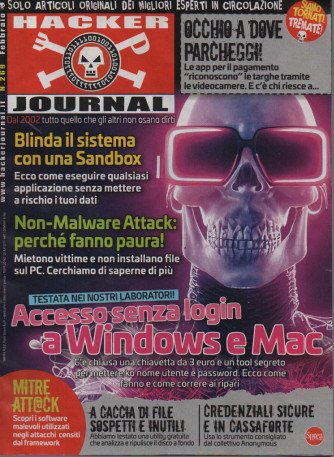 Hacker Journal - n. 269 - mensile -febbraio  2023